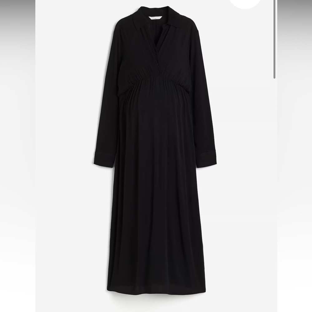 🌟Host Pick 🌟 H&M Mama Before And After Black Nursing Dress